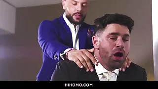 Businessmen Follower groupie Nursemaid with an increment of Sir Peter fuck in caravanserai